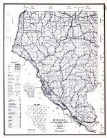 Buffalo County, Wisconsin State Atlas 1956 Highway Maps